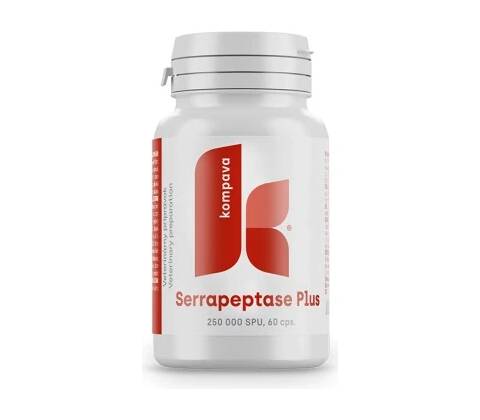 Kompava Serrapeptase Plus 355 mg 90 kapsúl