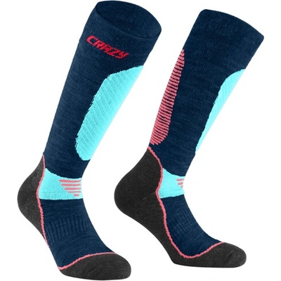 Crazy ponožky WOOL SOCKS CHEWING GUM CHEWING GUM
