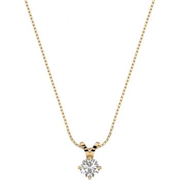 Cara Diamanti Дамско колие от жълто злато с диамант 0.30Ct Cara Diamanti K104-10037Y(4.2) (K104-10037Y(4.2))