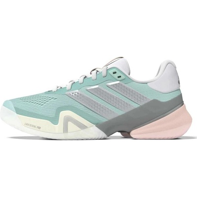 adidas Barricade 14 Tennis Shoes Semi Flash Aqua/Silver Met./Blush Pink