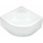 Deante Дълбоко полукръгло душ корито бяло 80x80 см (KTD_042B)