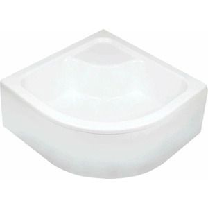 Deante Дълбоко полукръгло душ корито бяло 80x80 см (KTD_042B)