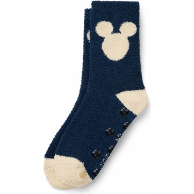 Tchibo detské plyšové ponožky Mickey Mouse modrá