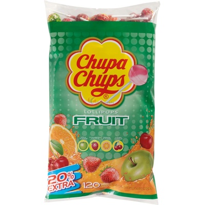Chupa Chups lízanky 120ks Ovocie