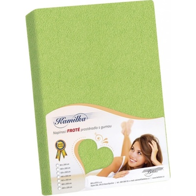 Bellatex froté plachta Kamilka Olivová 160x200