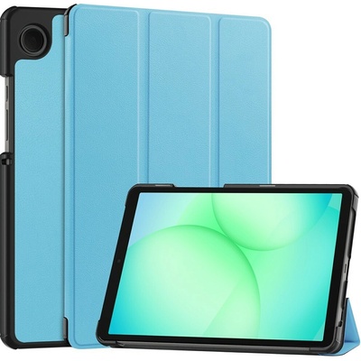 Vsetkonamobil 125497 LEATHER Zaklápací kryt pre Samsung Galaxy Tab A11 svetlomodrý