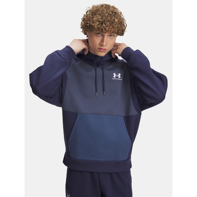 Under Armour Мъжки суитшърт Under Armour UA Icon HW Colorblocked Hdy-BLU Under Armour | Sin | МЪЖЕ | M
