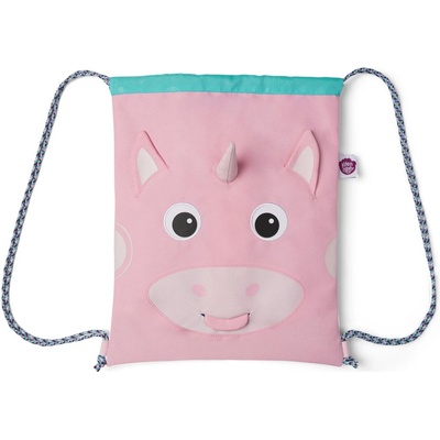 Affenzahn Детска детска раница Affenzahn Kid's Sportbeutel Einhorn Kids' backpack - Pink - размер One Size (508-0754-0111)