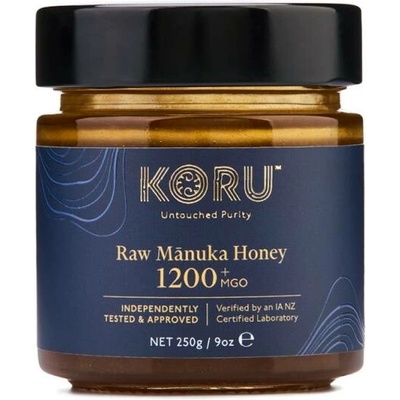 KORU RAW Manuka, MGO 1200+ 250 g