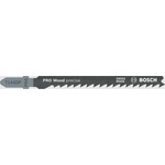 Bosch - Комплект пилни ножове за дърво, 6 TPI, дължина 100 мм, 25 бр. 2608633A39 (2608633A39)