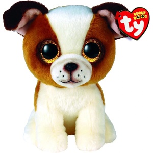TY Toys Плюшена играчка TY Toys Beanie Boos - Кученце Hugo, 15 cm (TY36396) - baby