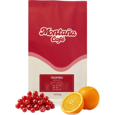 Café Montaña Kenya Karibuni mletá Turecká káva 0,5 kg