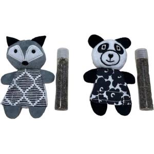PETINTEREST ИГРАЧКА ЗА КОТКИ cat toy forest animals w silvervine (25527)