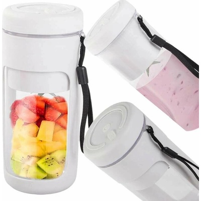 Prenosný smoothie mixér USB bezdrôtový 450 ml sivý
