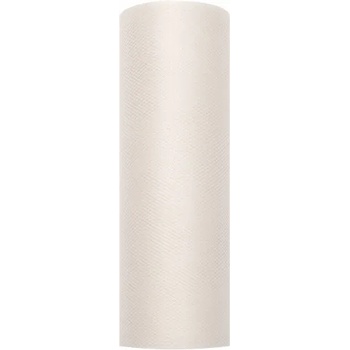 Image 1 of PartyDeco Гладък тюл - кремав 0, 15 x 9 м