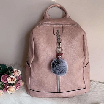 Image 1 of Дамска Розова Раница - Модел 7347