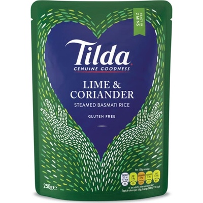 Tilda dusená s príchuťou limety a koriandra ryža 250 g