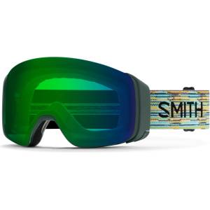 SMITH Ски маска Smith 4D Mag ChromaPop Mirror S2 + S1 Ski goggles - Emerald ReNU Upcycled Scrap / CP Everyday Green Mirror (417-5323-0511)