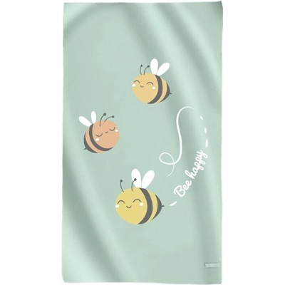 Saro Baby osuška 90 x 160 cm Bee Happy