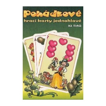 Pohádkové hrací karty: jednohlavé