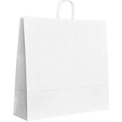 Papírová taška bílá ExtraTWIST 540x150x490 mm s krouceným uchem