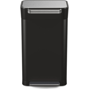 Joseph Joseph Кошче за отпадъци с педал TITAN COMPACTOR 30146 30 l, черен, стомана, Joseph Joseph (JS30146)
