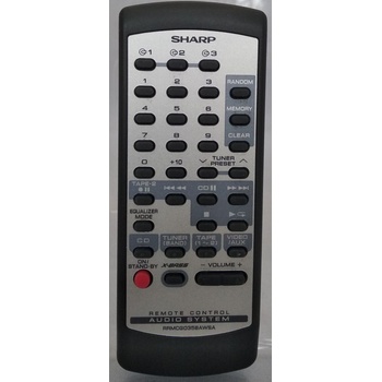 GENERAL Sharp rrmcg0358awsa - дистанционно управление дубликат (rrmcg0358awsa)