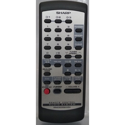 GENERAL Sharp rrmcg0358awsa - дистанционно управление дубликат (rrmcg0358awsa)