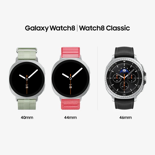 Porovnanie Samsung Galaxy Watch8 a Watch8 Classic