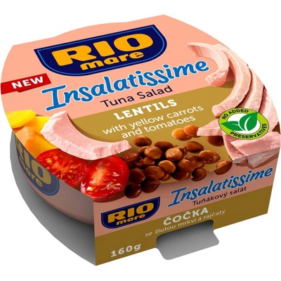 Rio Mare Šošovicový šalát s tuniakom 160 g