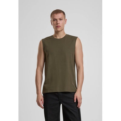 Brandit Тениска Brandit T-Shirt sleeveless olive 7XLUB-BD4206-00176 - Тъмносив, размер 6XL