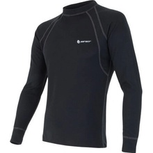 Sensor Double Face T-shirt LS čierne