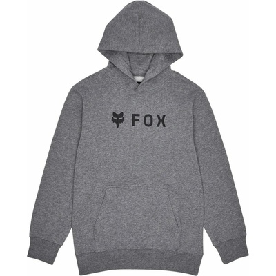 Fox Yth Pinnacle Po Fleece Heather Graphite YS