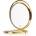 Janeke Gold Line Table Double Mirror козметично огледалце Ø 130 mm