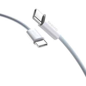 Dudao Кабел за зареждане Dudao L6C USB-C / USB-C PD 30W - Бял / 1m KP41393
