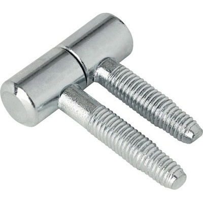 Závěs okenní pr. 7,4/36mm, bílý pozink, 2 páry