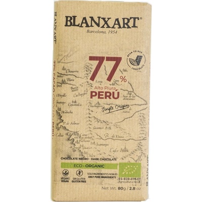 Blanxart Premium Organic Peru BIO 77% 80 g