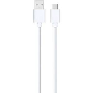 DeTech Cable USB2.0 A-C M/M, 1m, White, 18314 (18314)