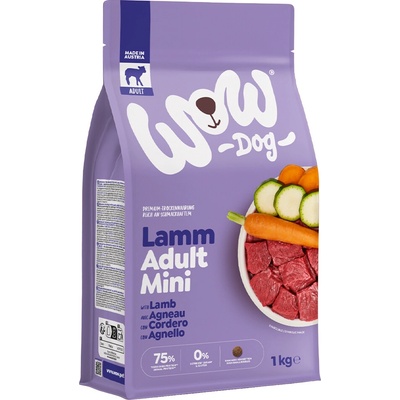 WOW Adult Jehněčí 1 kg Minis