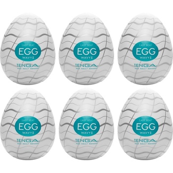 TENGA Egg Wavy II - опаковка от 6 бр