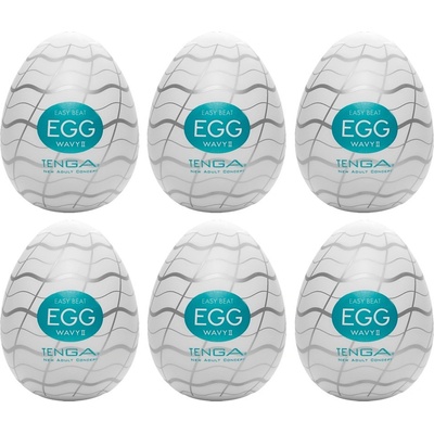TENGA Egg Wavy II - опаковка от 6 бр