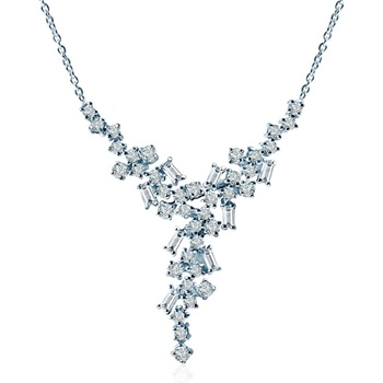 SAVICKI Колие Savicki: бяло злато 585