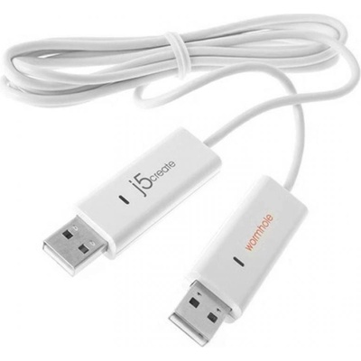 j5create Дейта кабел j5create JUC400 Wormwhole, USB2.0 за трансфер на файлове