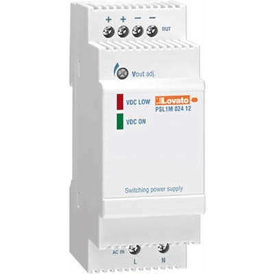 Lovato Electric Jednofázový napájecí zdroj 100-240V AC/12V DC 24W 2A (modulární)