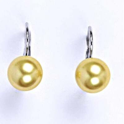Čištín se Swarovski perlou gold NK 1183