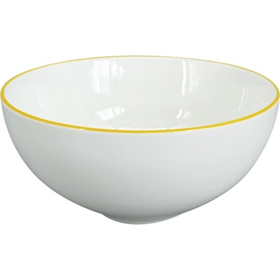 by inspire Miska Alba žlutá linka 15 cm
