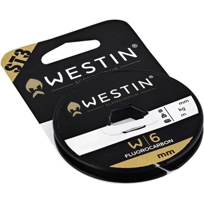 WESTIN Fluorocarbon W6 ST5 Clear 35 m 0,38 mm 9,2 kg