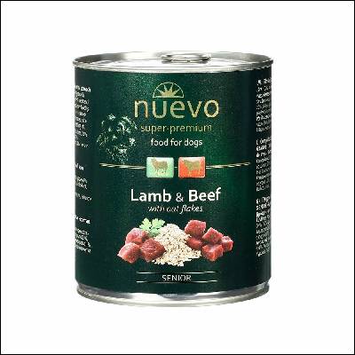 Nuevo dog Senior Lamb & Beef 800 g