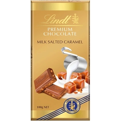 Lindt Gold Tablet Milk Caramel Salt 100 g