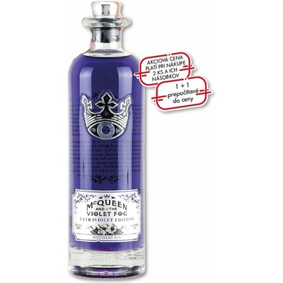 McQueen & Violet Fog Ultraviolet 40% 0,7 L (čístá fľaša)